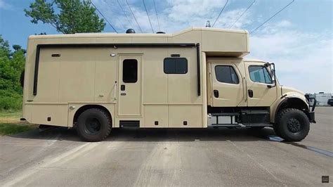 This 4x4 Four Door Military Grade Rv Is Built For War