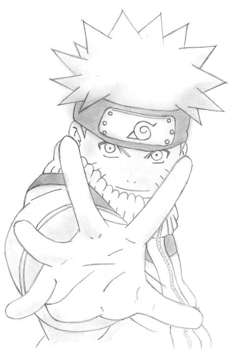 Anime Things To Draw Naruto Drawing Naruto Uzumaki With Colour Pencils