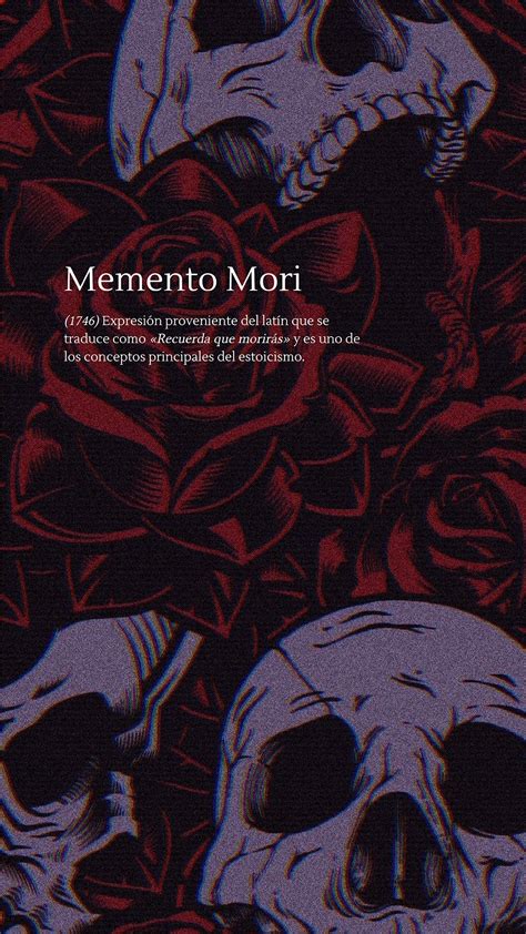 Memento Mori Wallpaper Pósteres Vintage Memento Mori Arte Del Horror