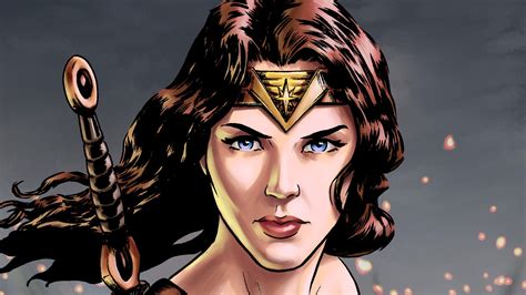 Wonder Woman Superheroes Digital Art Painting Hd Deviantart Hd