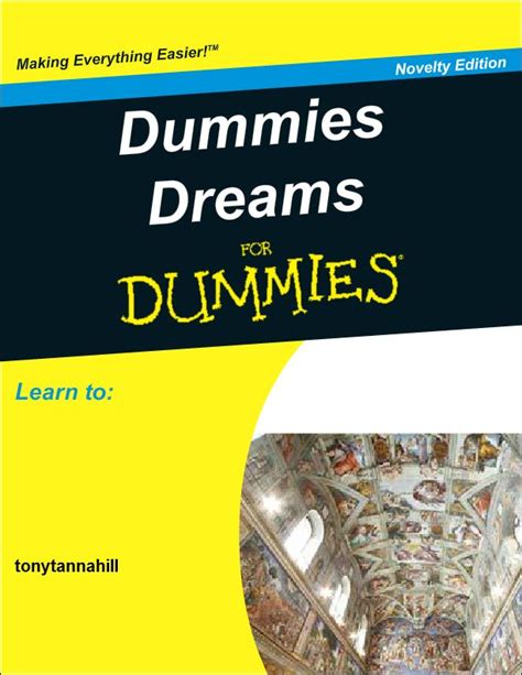 Personalized For Dummies Cover Dummy How To Make Novelty