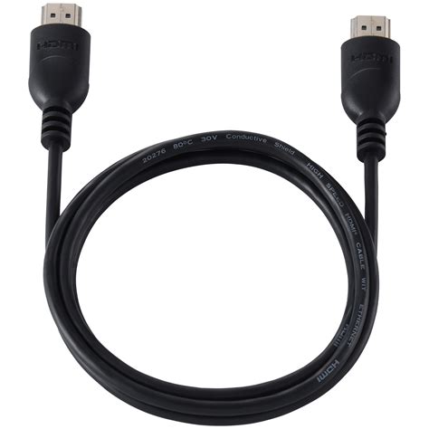 Onn High Speed Hdmi Cable With Ethernet 102gbps Transfer Rate1080p