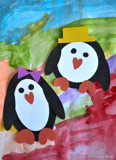 Preschool Winter Crafts Domestic Mommyhood