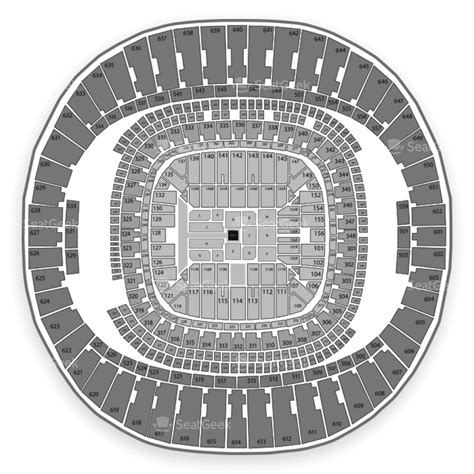 Download Wrestlemania 34 Seating Chart New Orleans Saints Mercedes Benz Superdome Full
