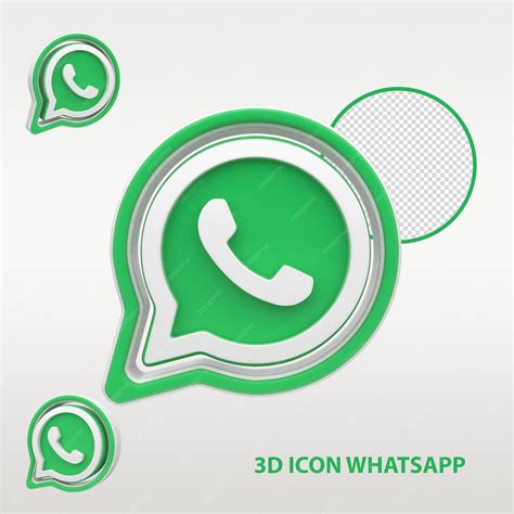 Premium Psd Whatsapp 3d Icon