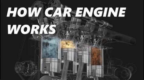 How Car Engine Works Animation Car Engine Explained Engine