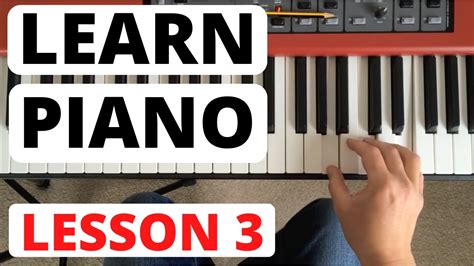 How To Play Piano For Beginners Lesson 3 Reading A Melody Youtube