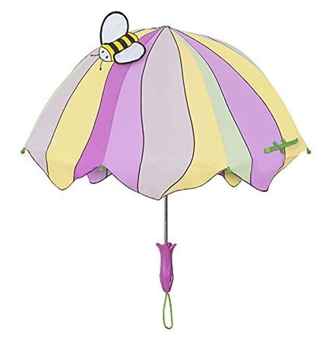 Kidorable Lotus Flower Pinkyellow Umbrella For Girls Wfun Flower