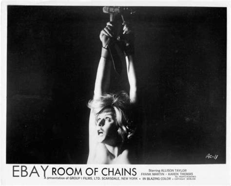 Busty Sexy Babe In Chains Vintage Photo Room Of Chains Ebay