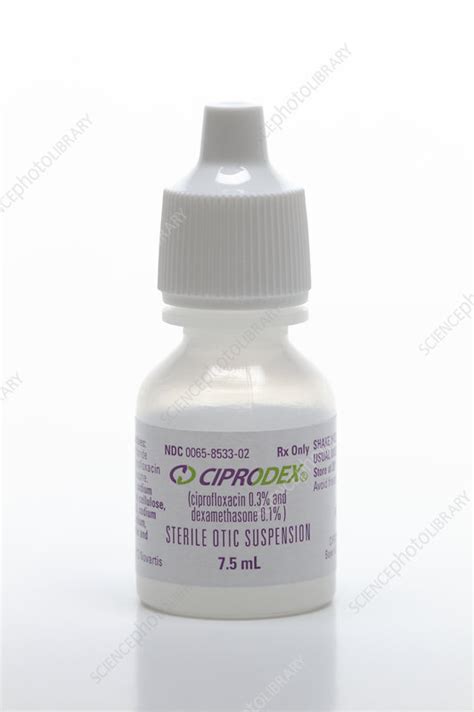 Ciprodex otic - Stock Image - C028/0256 - Science Photo Library