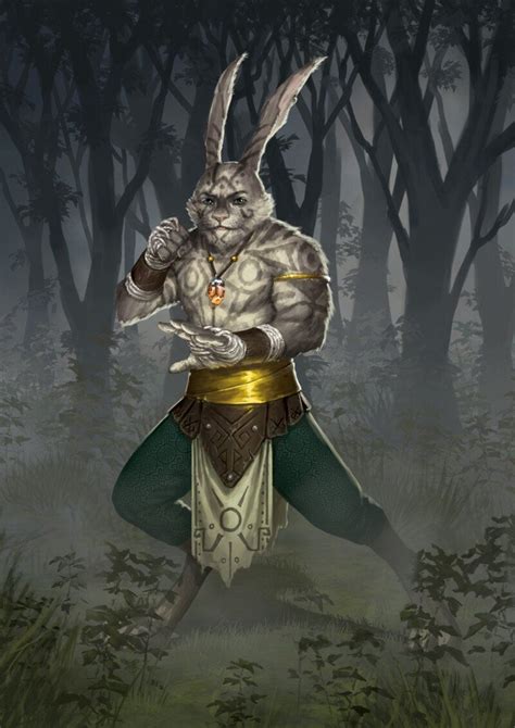 artstation malkyrs tutoriel rabbit warrior samuel bourguignon fantasy character design