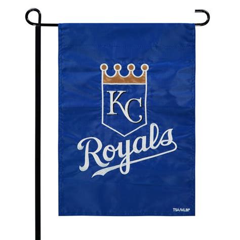 Kansas City Royals 125 X 19 Applique Double Sided Garden Flag