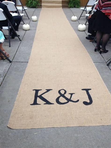 40 Inches Wide Natural Burlap Aisle Runner With Etsy Burlap Aisle