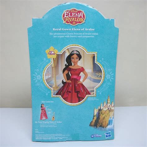 Disney 10 Elena Of Avalor Royal Gown Doll Fashion Accessories New
