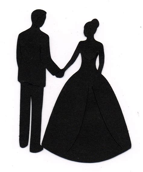 Bride And Groom Clipart 3 Bride And Groom Silhouette Image 22204