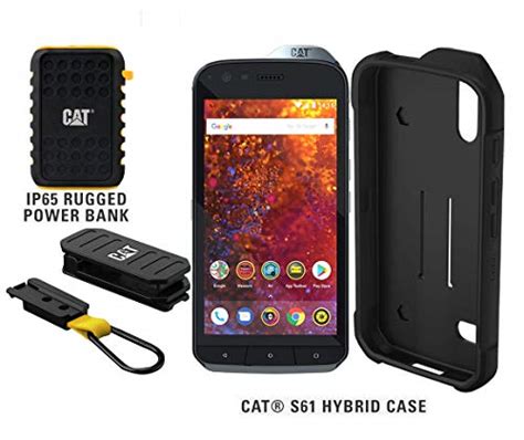 Cat S61 Single Sim 64gb Unlocked Smartphone With Integrated Flir