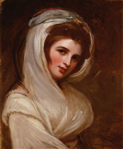 Portrait Of Emma Lady Hamilton By George Romney Art Fund
