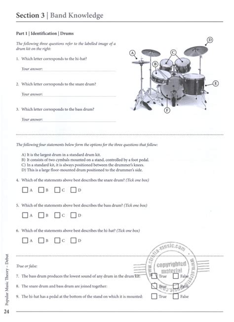 Rockschool Popular Music Theory Workbook Debut Buy Now In The