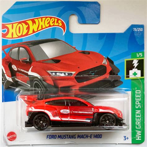 Hot Wheels Ford Mustang Mach E Red Scale