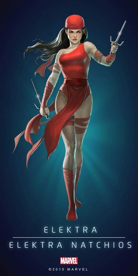 Elektra Avengers Personnages Héros Marvel The Marvels