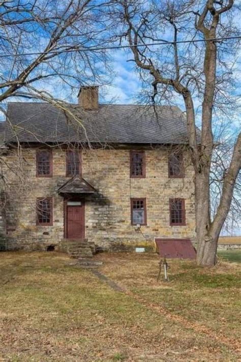 1760 Stone House For Sale In Oley Pennsylvania — Captivating Houses In