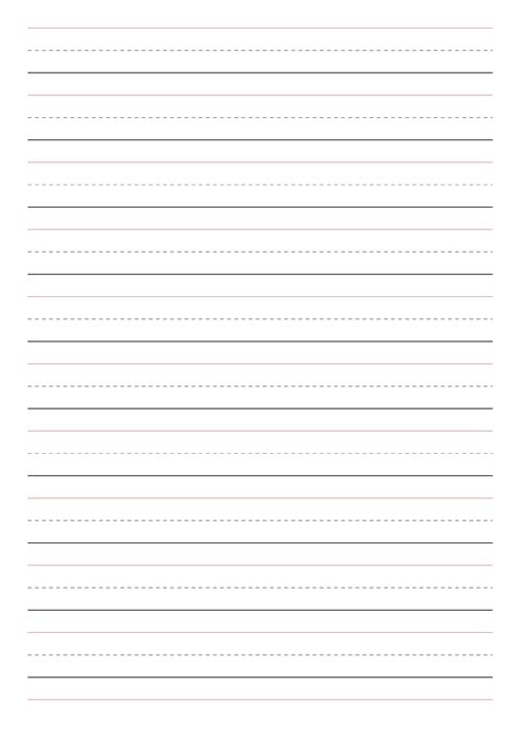 Good Four Line Notebook For Handwriting Pdf