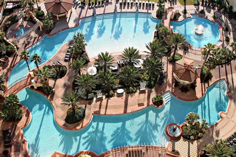 Aerial View Of The Oversize Lagoon Pool At Shores Of Panama Panama