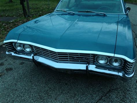 The size and weight of these vehicles will determine just how much we can offer you. 1967 CHEVEROLET IMPALA~4 door w/327~NEAR MINT~SUPERNATURAL ...