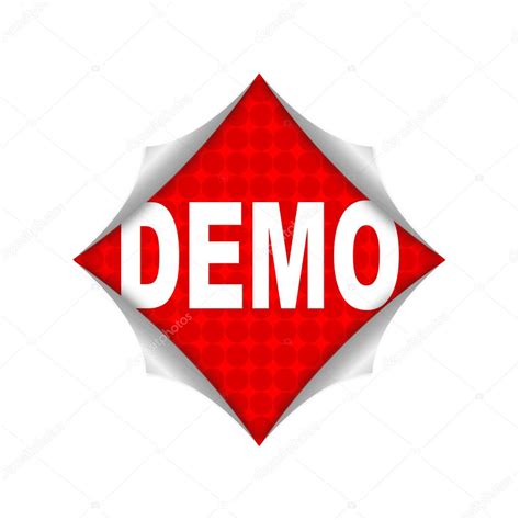 Demo icon — Stock Photo © alexwhite #14090171