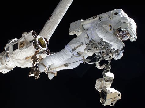 Federal government responsible for the civilian space program. NASA Cuts Spacewalk Short after Water Leak inside ...