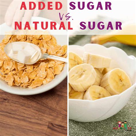 Added Sugar Vs Natural Sugar