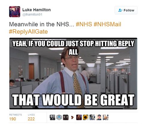 Nhs Email Servers Are Paralysed As Bungling It Staff Trigger A Mass