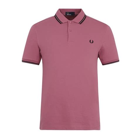 Buy Fred Perry Purple Twin Tipped Polo Online The Collective