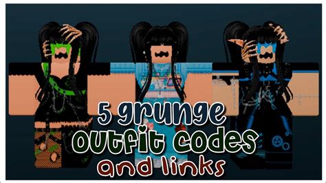 5 Grungegothic Girl Baddie Roblox Outfits With Codes And Links Youtube