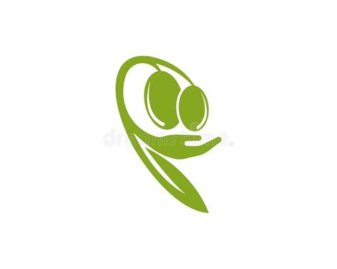 Plantilla Verde Oliva Del Dise O Del Ejemplo Del Vector Del Logotipo