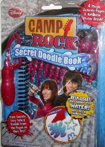 Camp Rock Secret Doodle Book