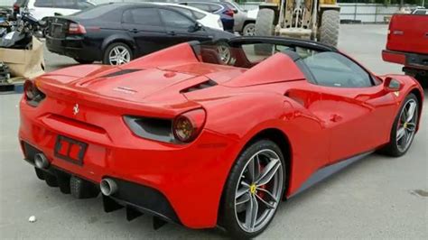 Is This Flood Damaged Ferrari 488 Spider Worth Salvaging Youtube