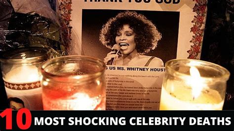 Top 10 Most Shocking Celebrity Deaths Most Disturbing Celebrity