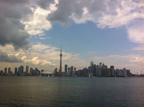 Toronto Skyline from Toronto Island | Toronto skyline, Toronto island, Skyline