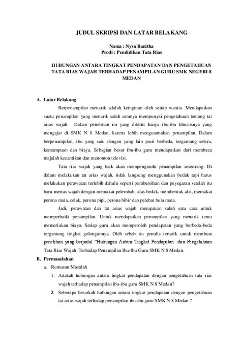 Contoh Latar Belakang Yang Baik Dan Benar - Bagi Hal Baik