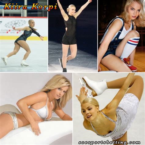 Kiira Korpi Hot Sport Babe Finnish Figure Skater Hot Sports Babe