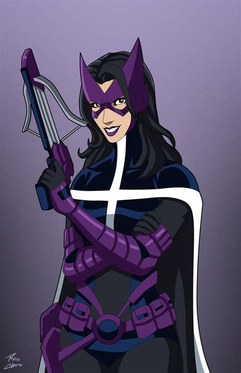 E27 The Huntress Winterizedstealth By Roysovitch Dc Comics