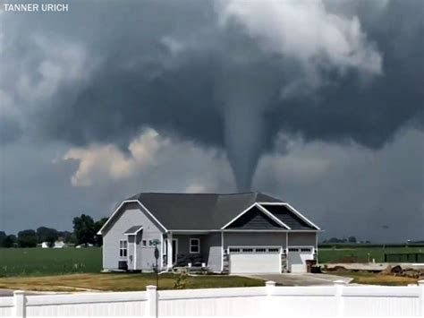 Tornadoes Touch Down In Iowa Causing Several Injuries And Destruction