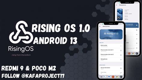 Review Custom Rom Rising Os 10 Android 13 For Redmi 9 And Poco M2 Lava