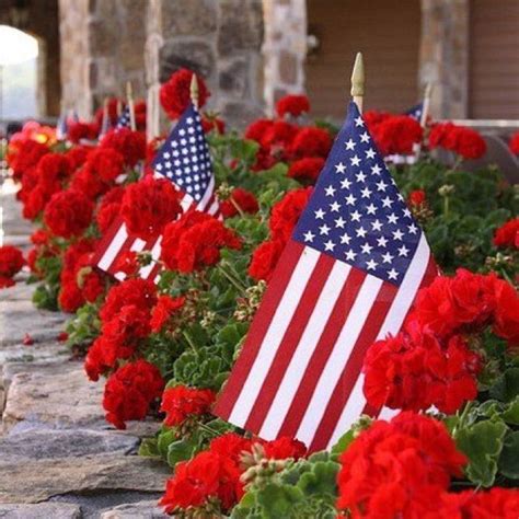 There are 173333 red white blue decor for sale on etsy, and they cost £8.80 on average. Patriotic flower beds. I would love to a red, white, and ...