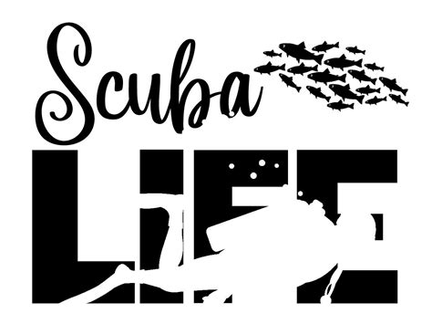 Free Scuba Life Svg File The Crafty Crafter Club