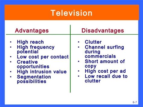 The Disadvantage About Television