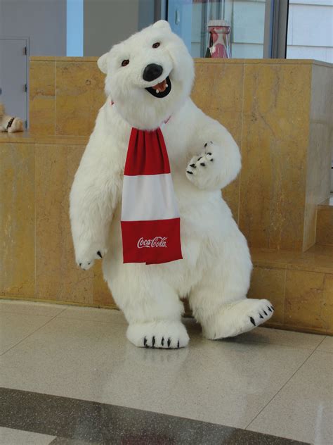 Coke Polar Bear At World Of Coke Atlanta Ga Boneka Hewan Hewan Boneka