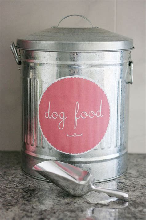 A dog food bin will not only keep your dog's food safe for consumption, but it will keep the kibble organized for you! IHeart Organizing: UHeart Organizing: 3 Simple Steps to ...