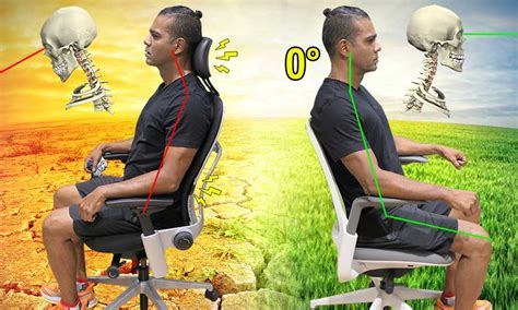 How Office Chair Headrests Distort Upright Neck Postures